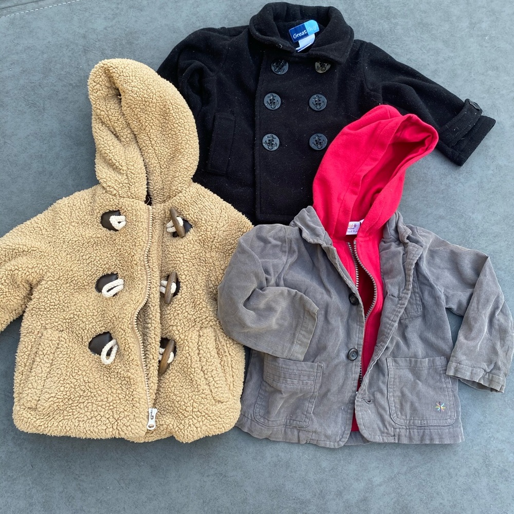 THREE Kids Coat Bundle.